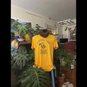 Vintage Central High Yellow Jackets T-Shirt Single Stitch